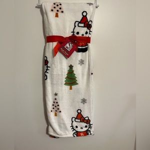 Hello kitty Christmas Blanket
